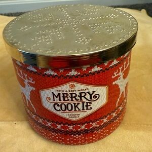 Bath & Body Works Merry Cookie Candle - Never Used - Brand New